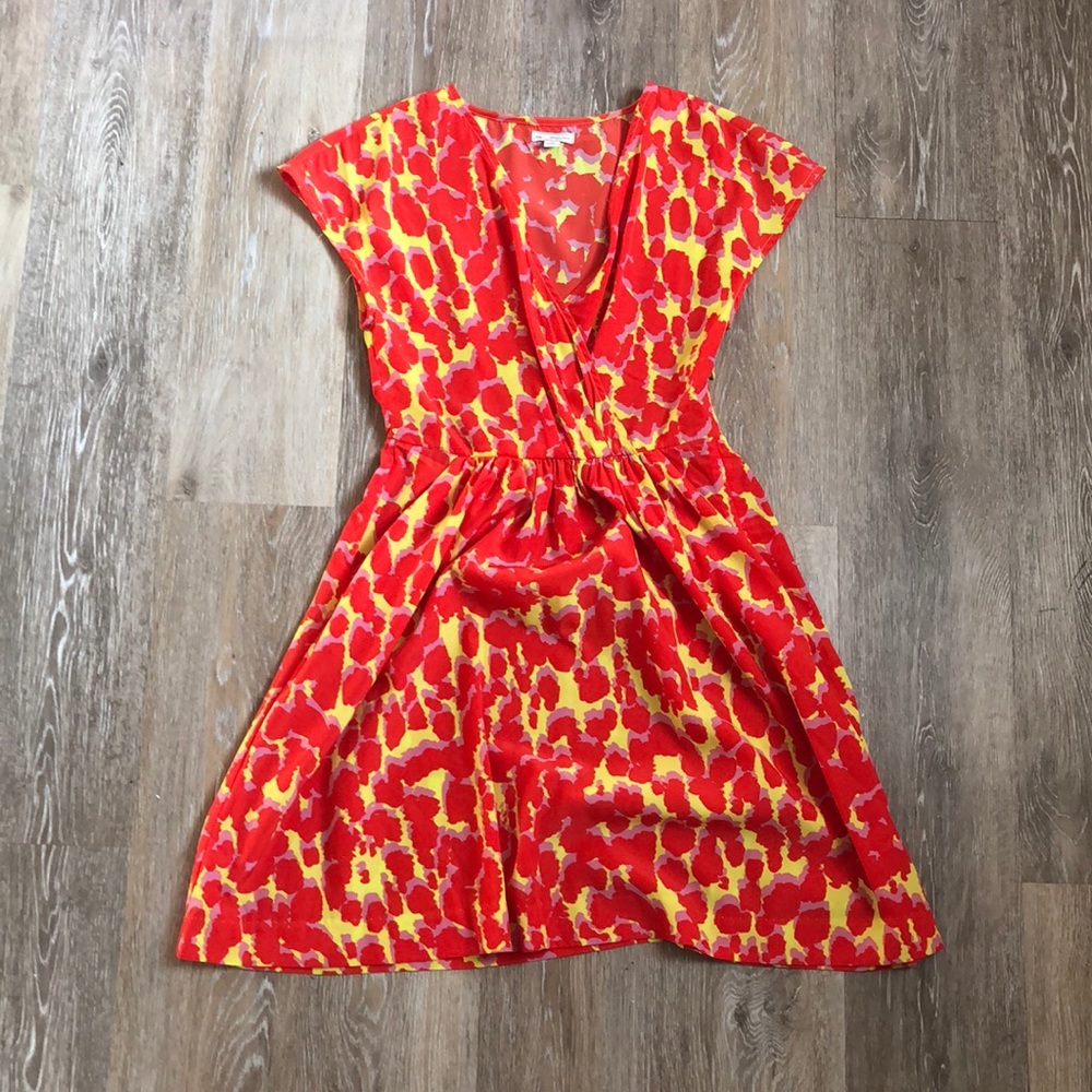 Colorful mini dress